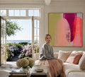 NANTUCKET | Abstract Wall Art - ZENPOLYCHROMOS SERIES– Limited Fine Art Edition Alu Dibond 130x130cm