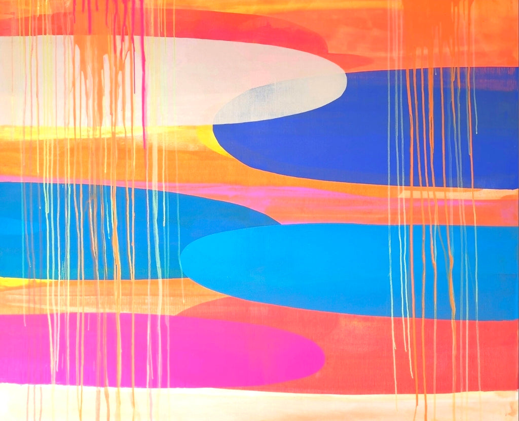 BEIJING | Abstract Wall Art - ZENPOLYCHROMOS SERIES – Limited Fine Art Edition Alu Dibond 182x140cm