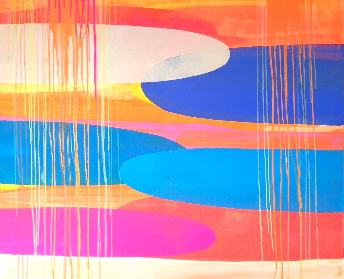 BEIJING | Abstract Wall Art - ZENPOLYCHROMOS SERIES – Limited Fine Art Edition Alu Dibond 182x140cm