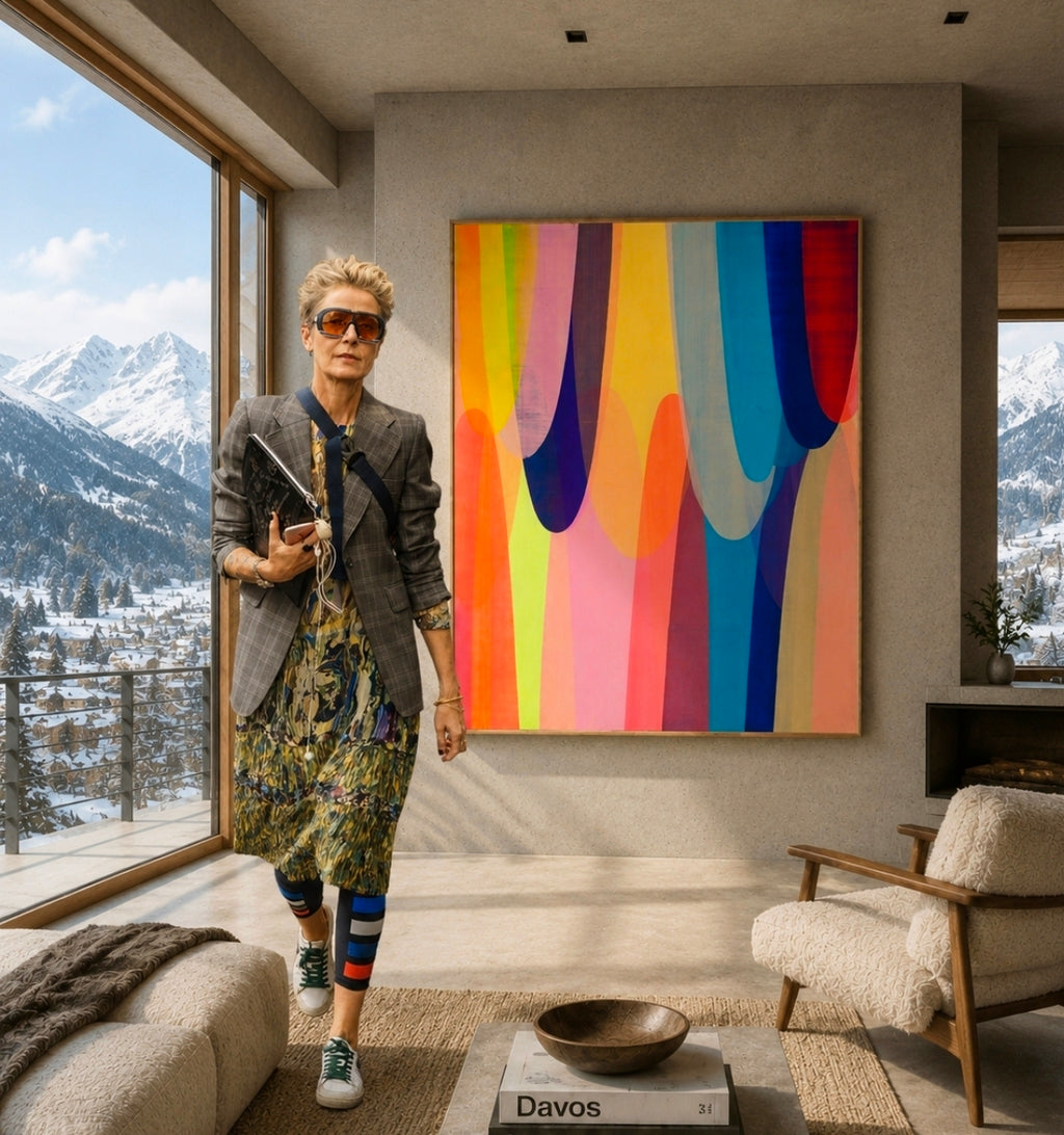 DAVOS | ZENPOLYCHROMOS SERIES – Limited Fine Art Edition Alu Dibond 182x140cm