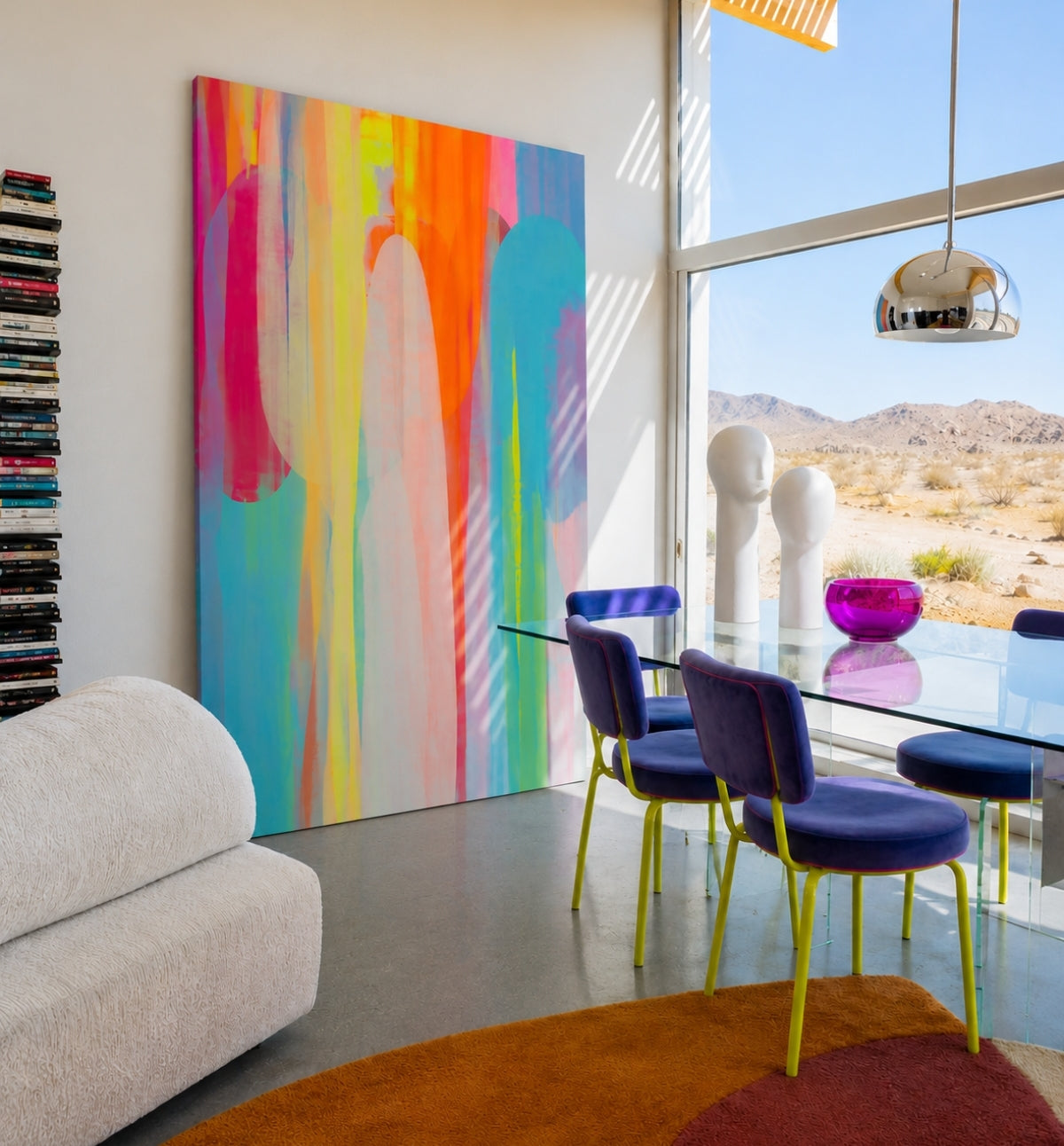 PALO ALTO | Abstract Wall Art - ZENPOLYCHROMOS SERIES– Limited Fine Art Edition Alu Dibond 182x140cm