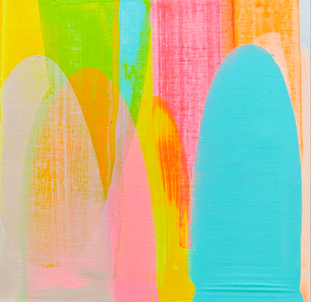 HAVANA | Abstract Wall Art - ZENPOLYCHROMOS SERIES – Limited Fine Art Edition Alu Dibond 140x140cm