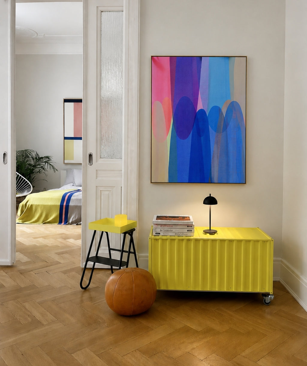 SINGAPORE | Abstract Wall Art - ZENPOLYCHROMOS SERIES – Fine Art Poster 100x80cm Limited Edition