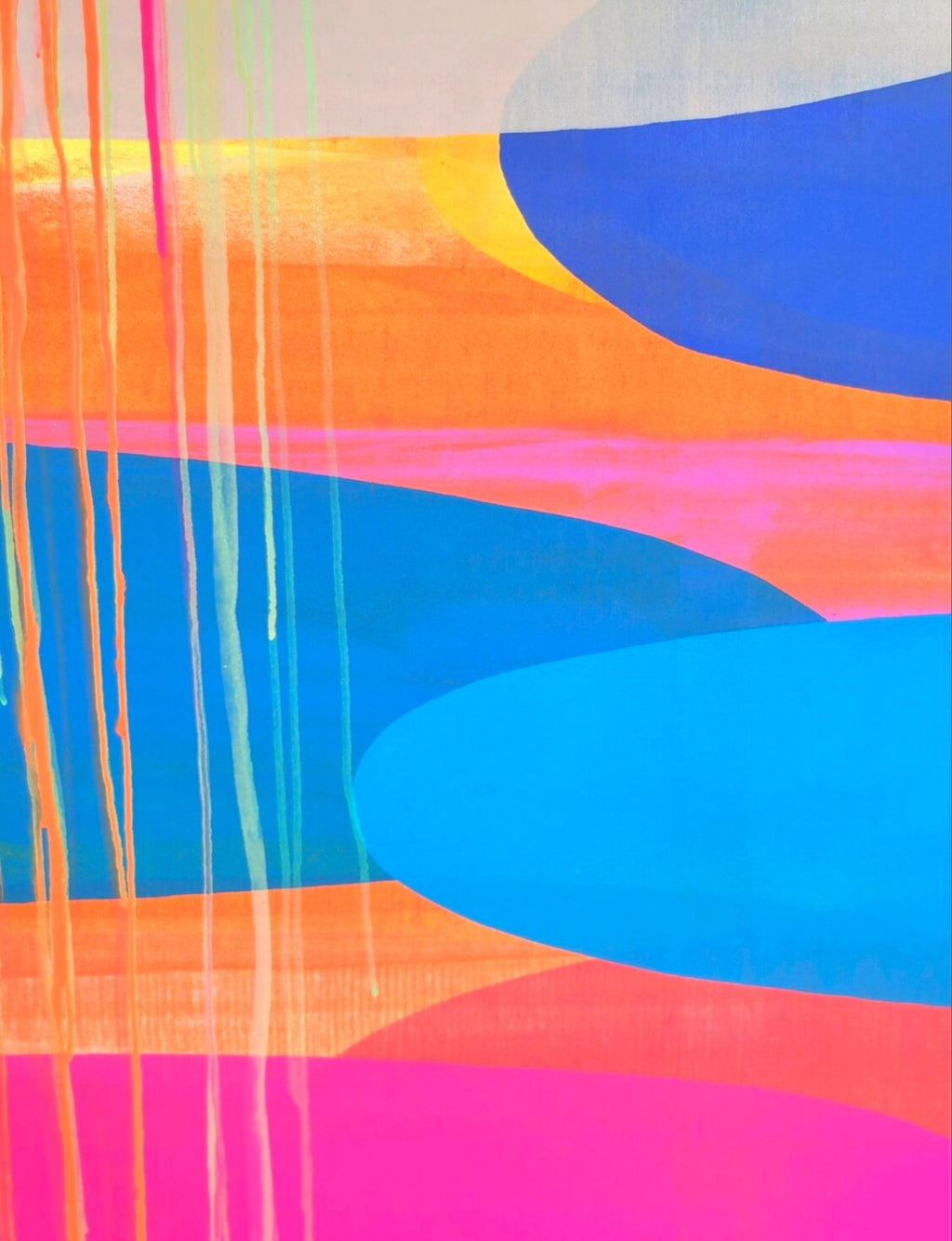 BEIJING | Abstract Wall Art - ZENPOLYCHROMOS SERIES – Limited Fine Art Edition Alu Dibond 182x140cm