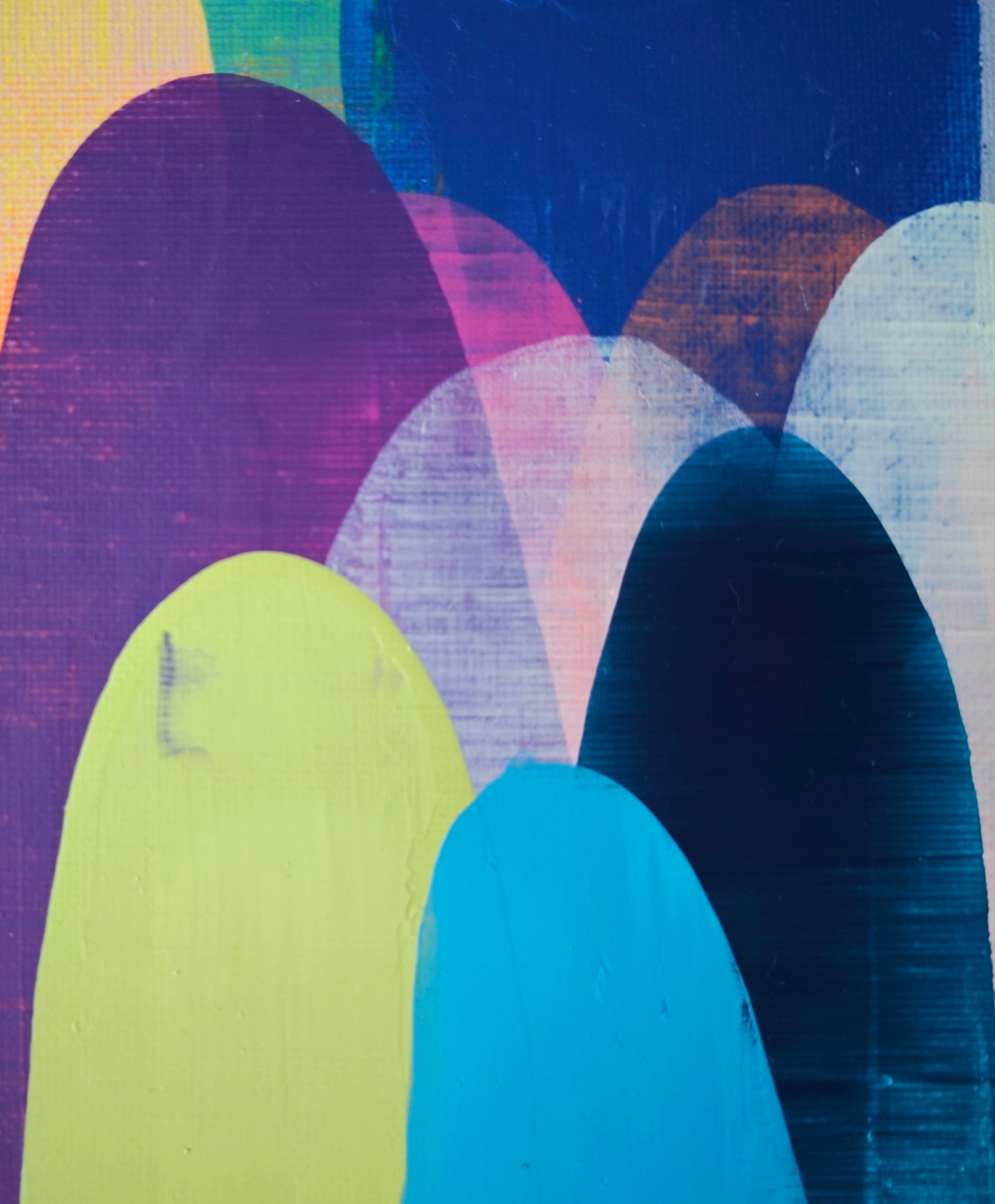 OSLO | Abstract Wall Art - ZENPOLYCHROMOS SERIES– Limited Fine Art Edition Alu Dibond 130x130cm