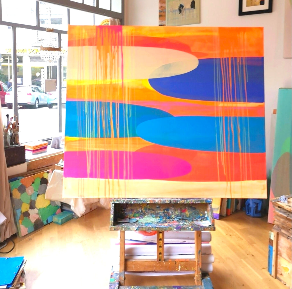 BEIJING | Abstract Wall Art - ZENPOLYCHROMOS SERIES – Limited Fine Art Edition Alu Dibond 182x140cm