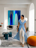CAIRO | Abstract Wall Art - ZENPOLYCHROMOS SERIES – Limited Fine Art Edition Alu Dibond 182x140cm