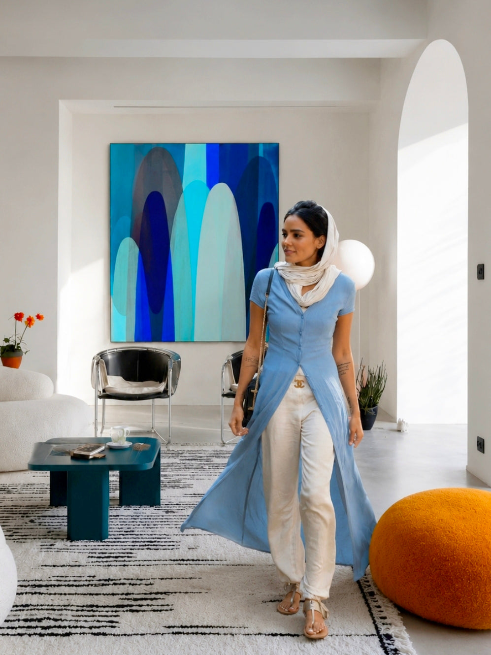 CAIRO | Abstract Wall Art - ZENPOLYCHROMOS SERIES – Limited Fine Art Edition Alu Dibond 182x140cm
