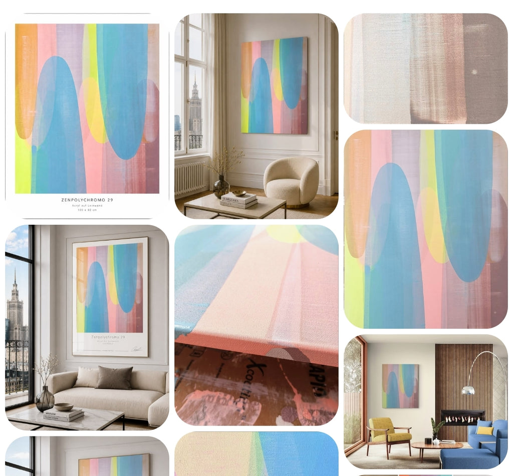 WARSAW | ZENPOLYCHROMOS SERIES – Fine Art Poster 140 x100cm Limited Edition