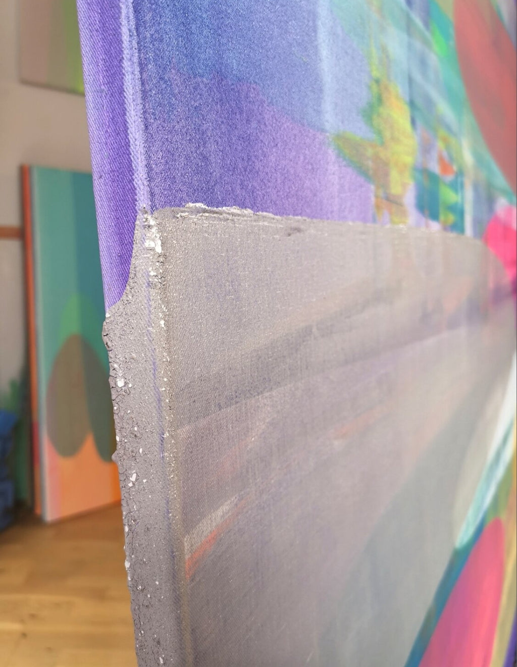 ANTWERP | Abstract Wall Art - ZENPOLYCHROMOS SERIES – Limited Fine Art Edition Alu Dibond 182x140cm