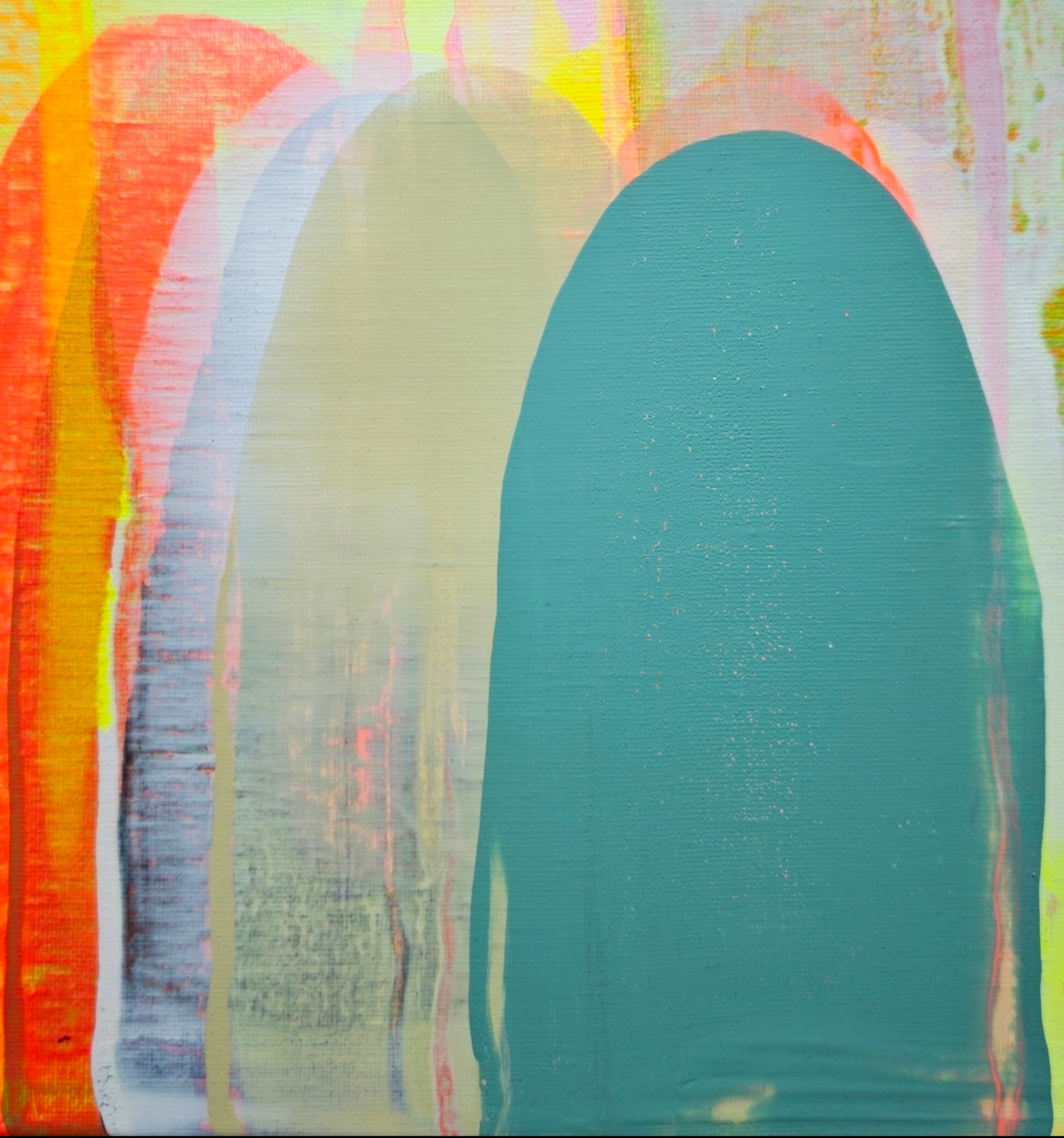 COPENHAGEN | Abstract Wall Art - ZENPOLYCHROMOS SERIES – Limited Fine Art Edition Alu Dibond 130x130cm