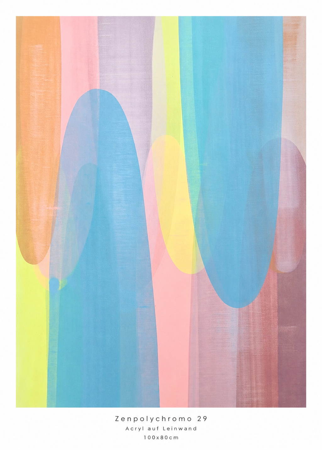 WARSAW | ZENPOLYCHROMOS SERIES – Fine Art Poster 140 x100cm Limited Edition