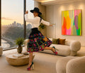 LIMA | Abstract Wall Art - ZENPOLYCHROMOS SERIES – Limited Fine Art Edition Alu Dibond 182x140cm
