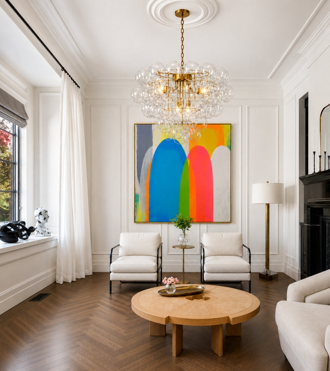 MANALAPAN | Abstract Wall Art -  ZENPOLYCHROMOS SERIES – Limited Fine Art Edition Alu Dibond 130x130cm