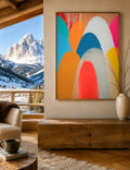 SAN CASSIANO | ZENPOLYCHROMOS SERIES Abstract Wall Art – Fine Art Poster 140 x100cm Limited Edition
