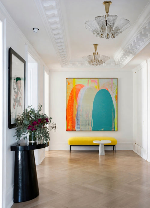 COPENHAGEN | Abstract Wall Art - ZENPOLYCHROMOS SERIES – Limited Fine Art Edition Alu Dibond 130x130cm