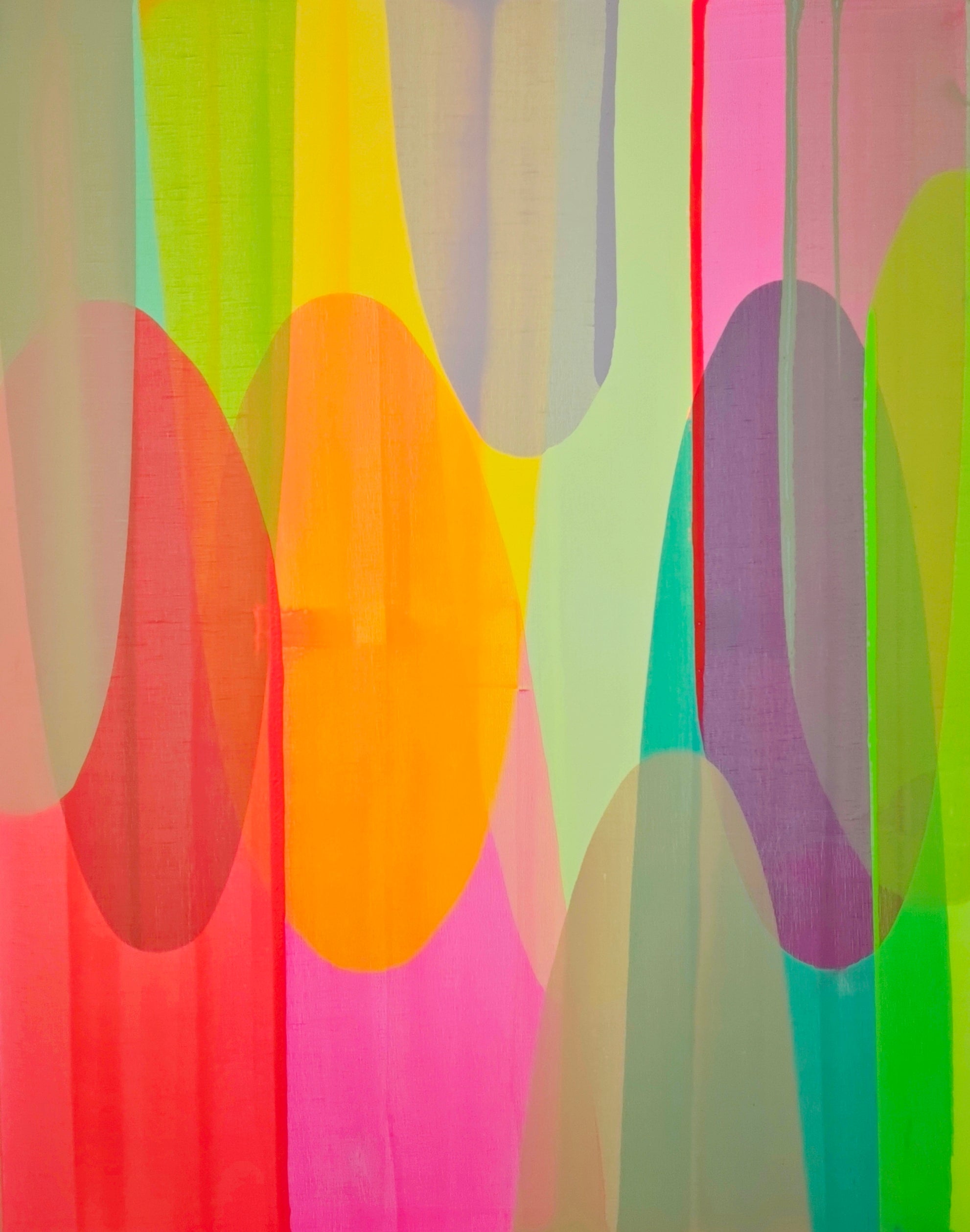 LIMA | Abstract Wall Art - ZENPOLYCHROMOS SERIES – Limited Fine Art Edition Alu Dibond 182x140cm