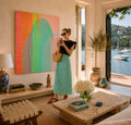 PARAGGI | Abstract Wall Art - ZENPOLYCHROMOS SERIES– Limited Fine Art Edition Alu Dibond 130x130cm