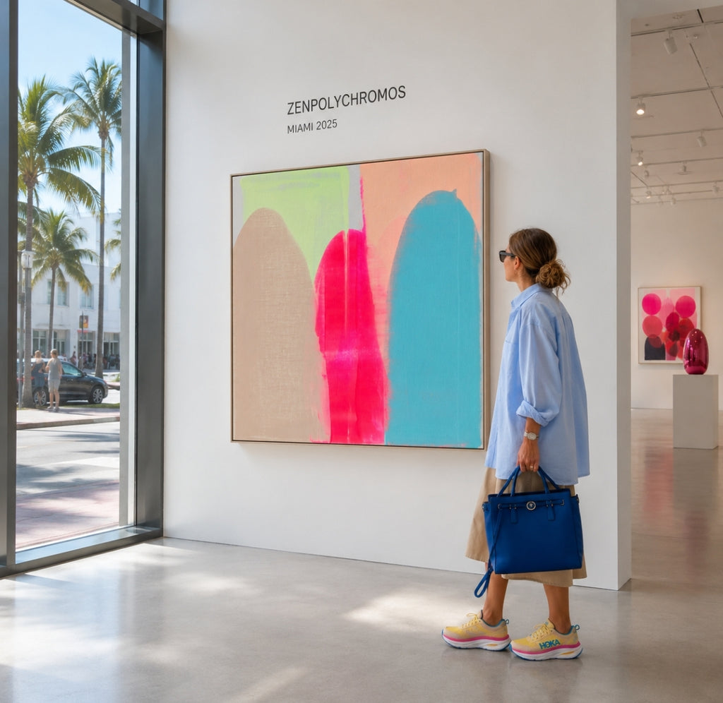 MIAMI | ZENPOLYCHROMOS SERIES – Limited Fine Art Edition Alu Dibond 130x130cm