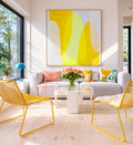 PORTOFINO | Abstract Wall Art -  ZENPOLYCHROMOS SERIES – Limited Fine Art Edition Alu Dibond 130x130cm