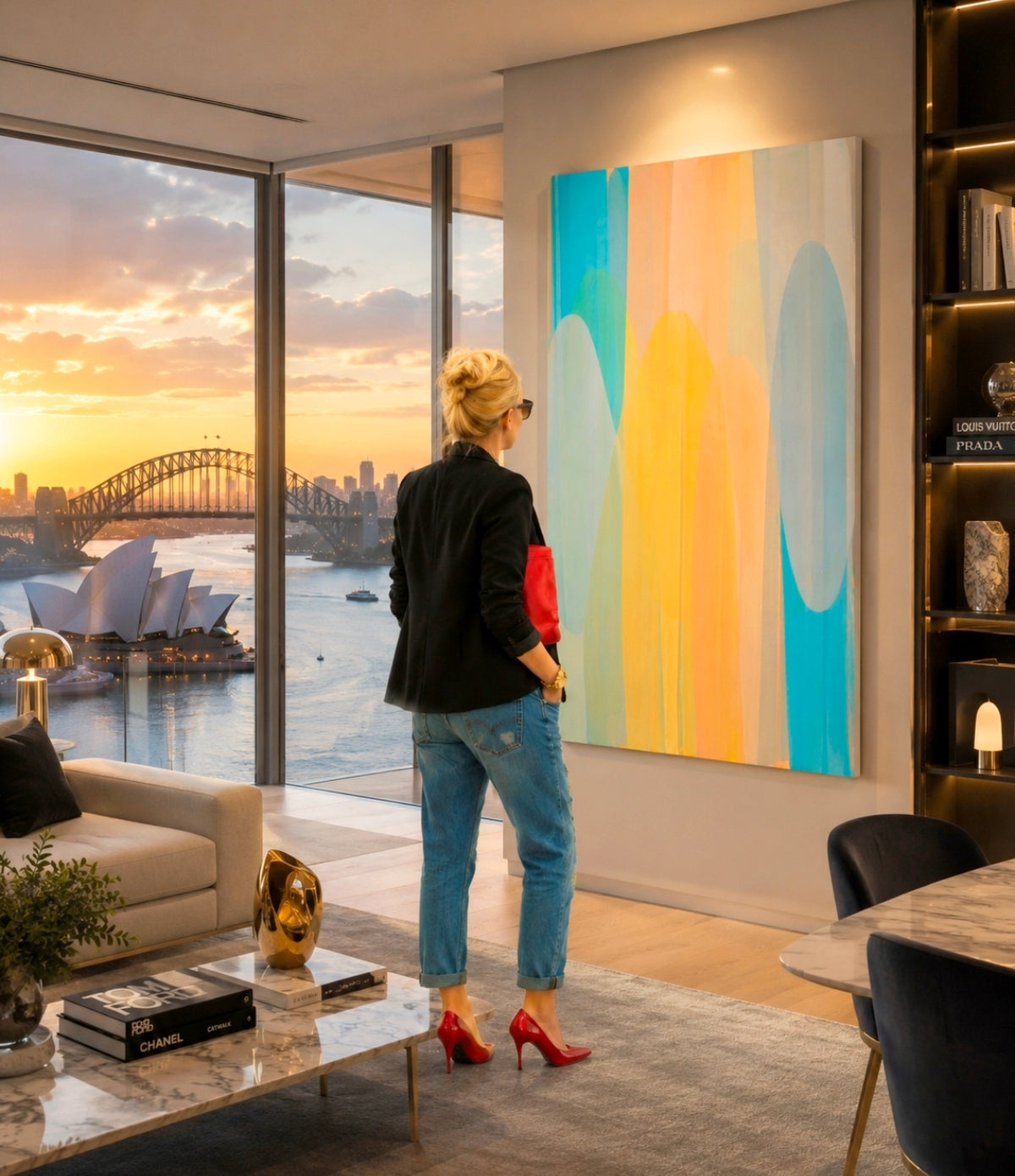 SYDNEY | ZENPOLYCHROMOS SERIES – Limited Fine Art Edition Alu Dibond 182x140cm