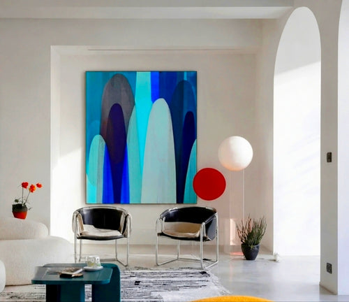 CAIRO | Abstract Wall Art - ZENPOLYCHROMOS SERIES – Limited Fine Art Edition Alu Dibond 182x140cm