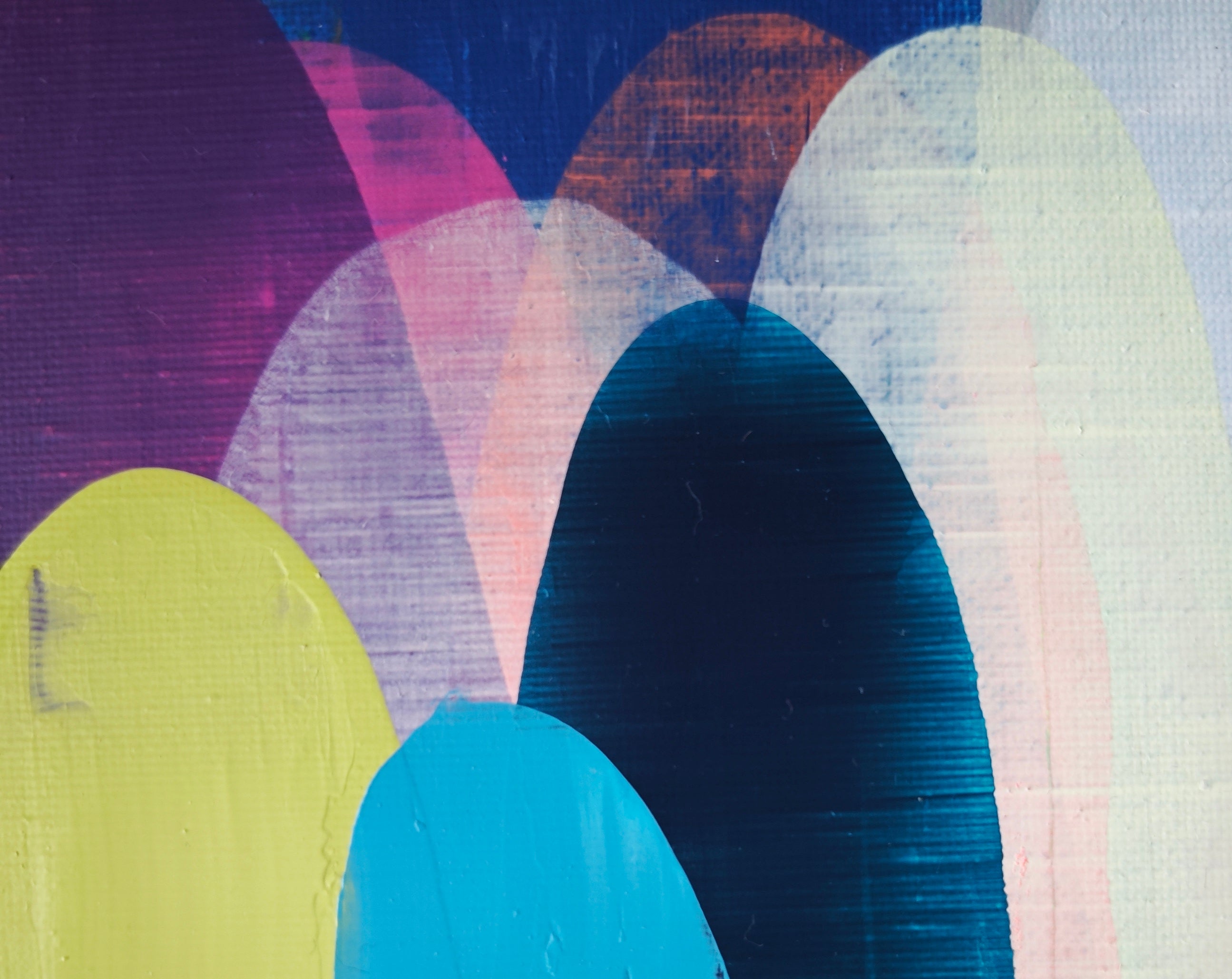 OSLO | Abstract Wall Art - ZENPOLYCHROMOS SERIES– Limited Fine Art Edition Alu Dibond 130x130cm