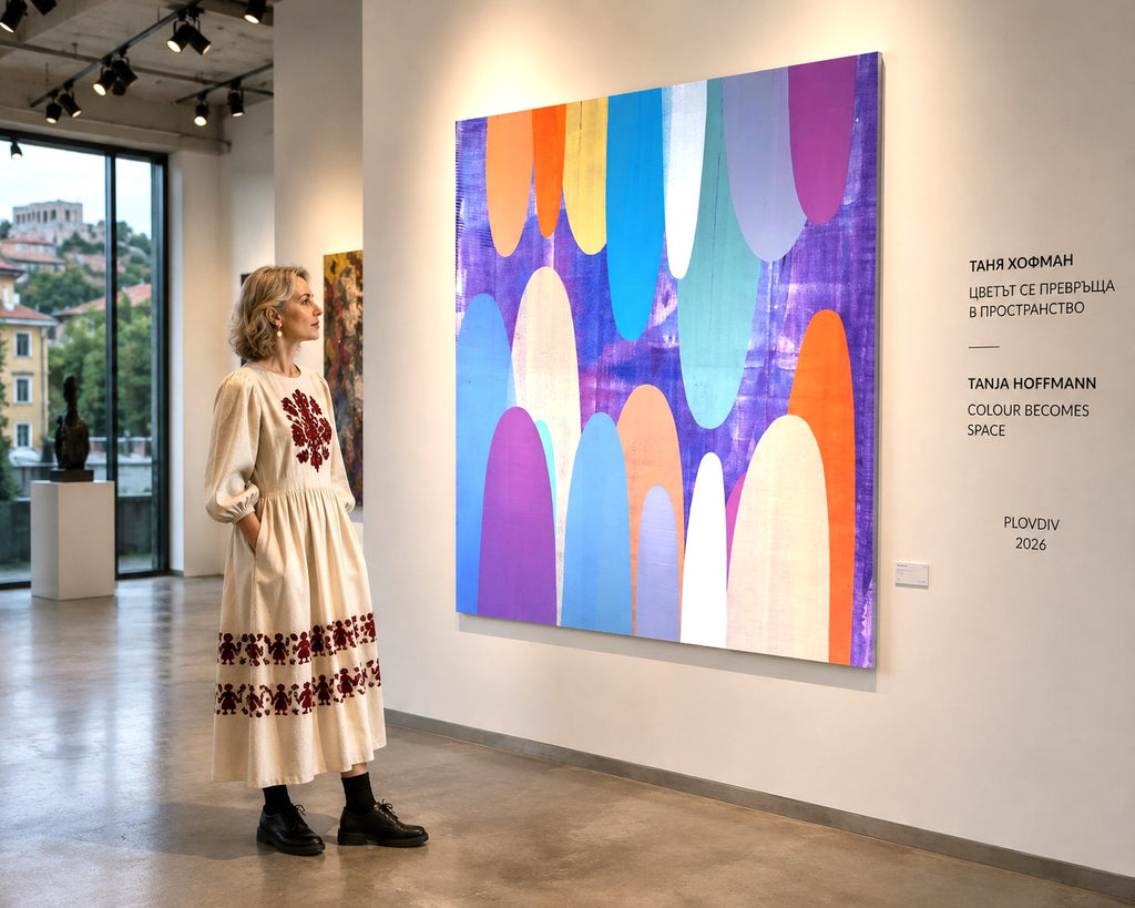 PLOVDIV | Abstract Wall Art -  ZENPOLYCHROMOS SERIES – Limited Fine Art Edition Alu Dibond 180 x 154cm