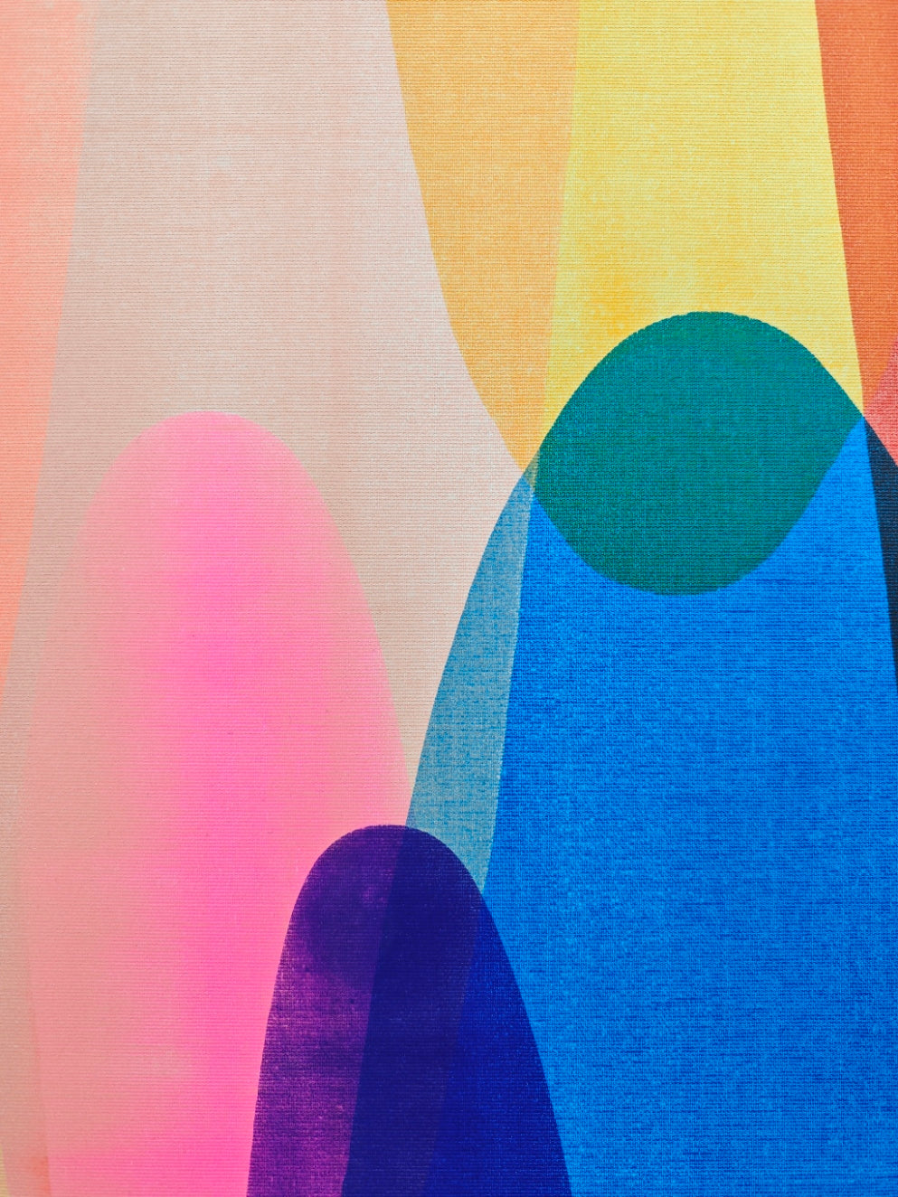 VALLETTA | Abstract Wall Art - ZENPOLYCHROMOS SERIES– Limited Fine Art Edition Alu Dibond 182x140cm